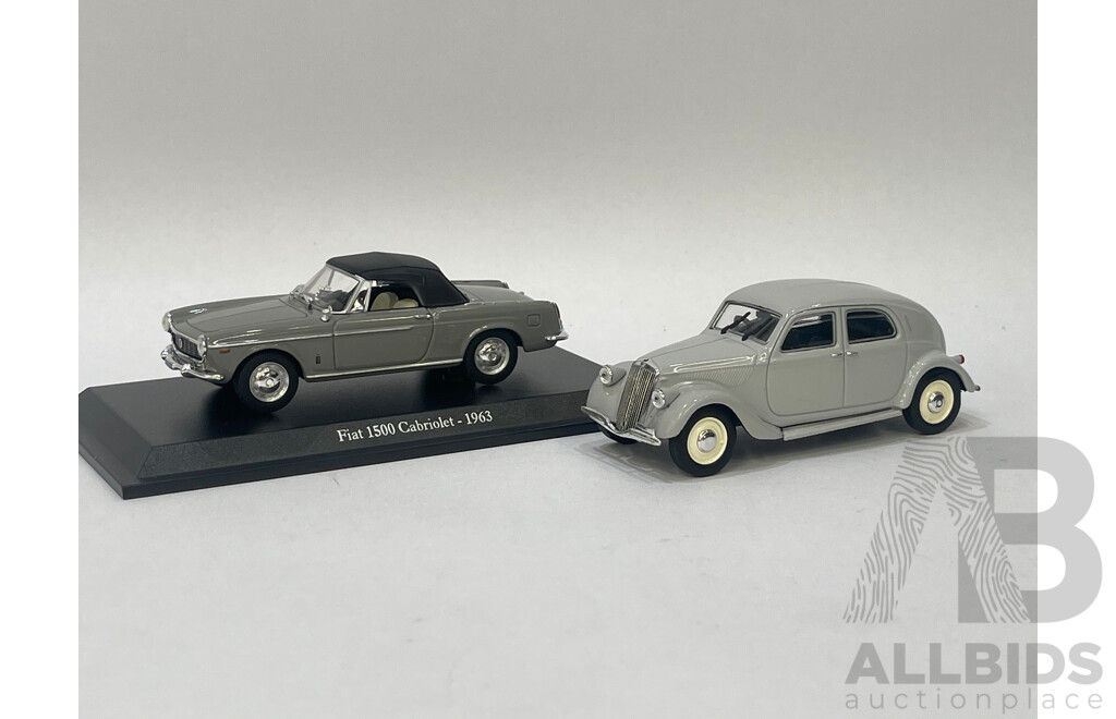 Italian Collectable Model Cars - Lot of 2  - 1/43 Scale