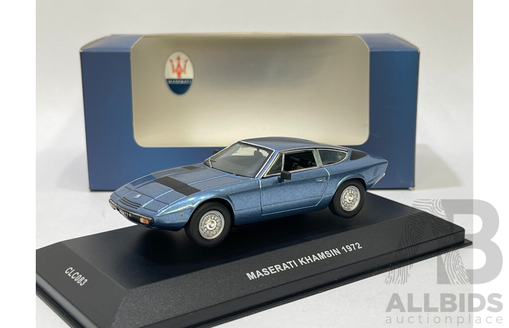 IXO Models 1972  Maserati Khamsin  - 1/43 Scale