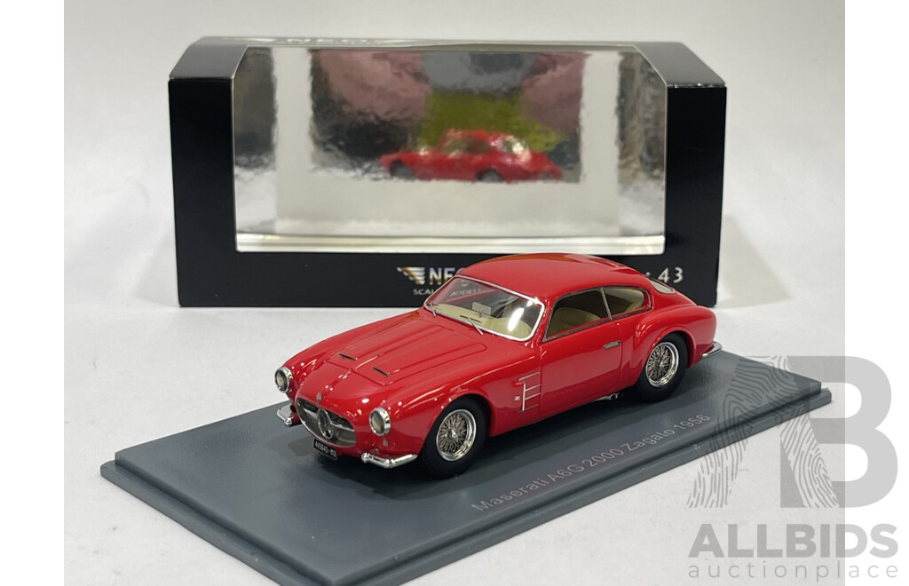 Neo Models 1956 Maserati A6G Zagato - 1/43 Scale
