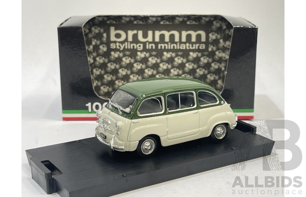 Brumm Model 1960 Fiat 600D Multipla - 1/43 Scale