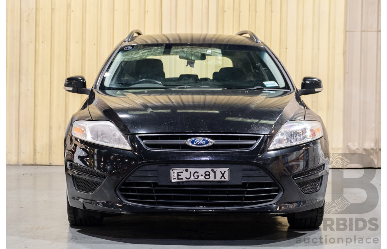 3/2012 Ford Mondeo LX TDCi MC 4d Wagon Black Turbo Diesel 2.0L