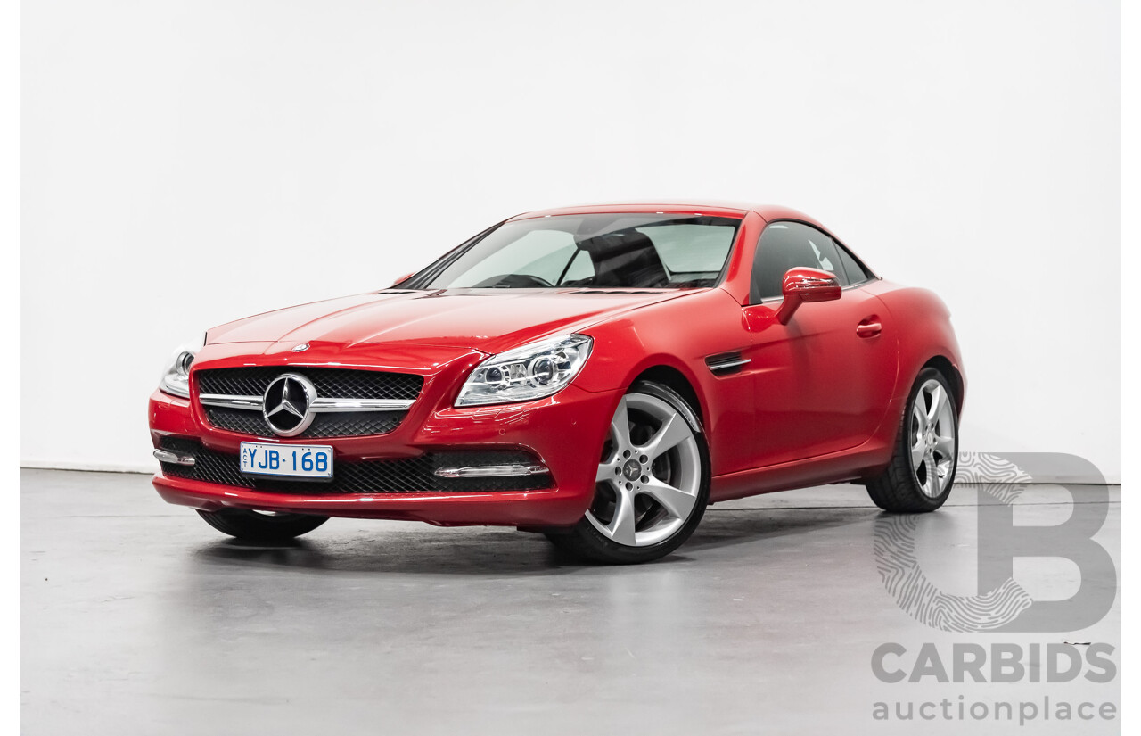 3/2013 Mercedes-Benz SLK 350 R172 MY14 2d Convertible Fire Opal Red 3.5L V6