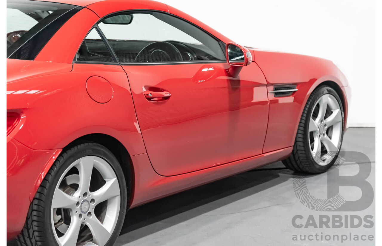 3/2013 Mercedes-Benz SLK 350 R172 MY14 2d Convertible Fire Opal Red 3.5L V6