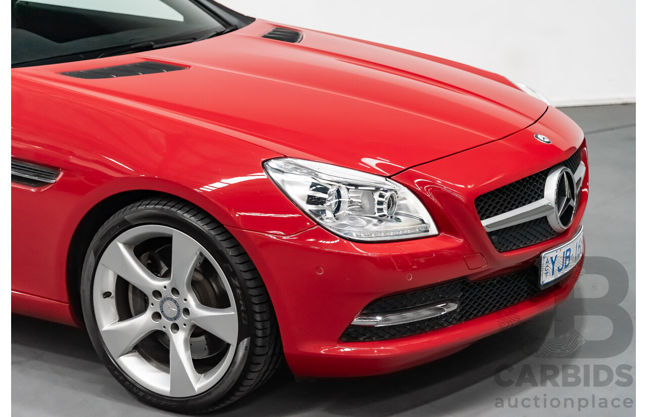 3/2013 Mercedes-Benz SLK 350 R172 MY14 2d Convertible Fire Opal Red 3.5L V6