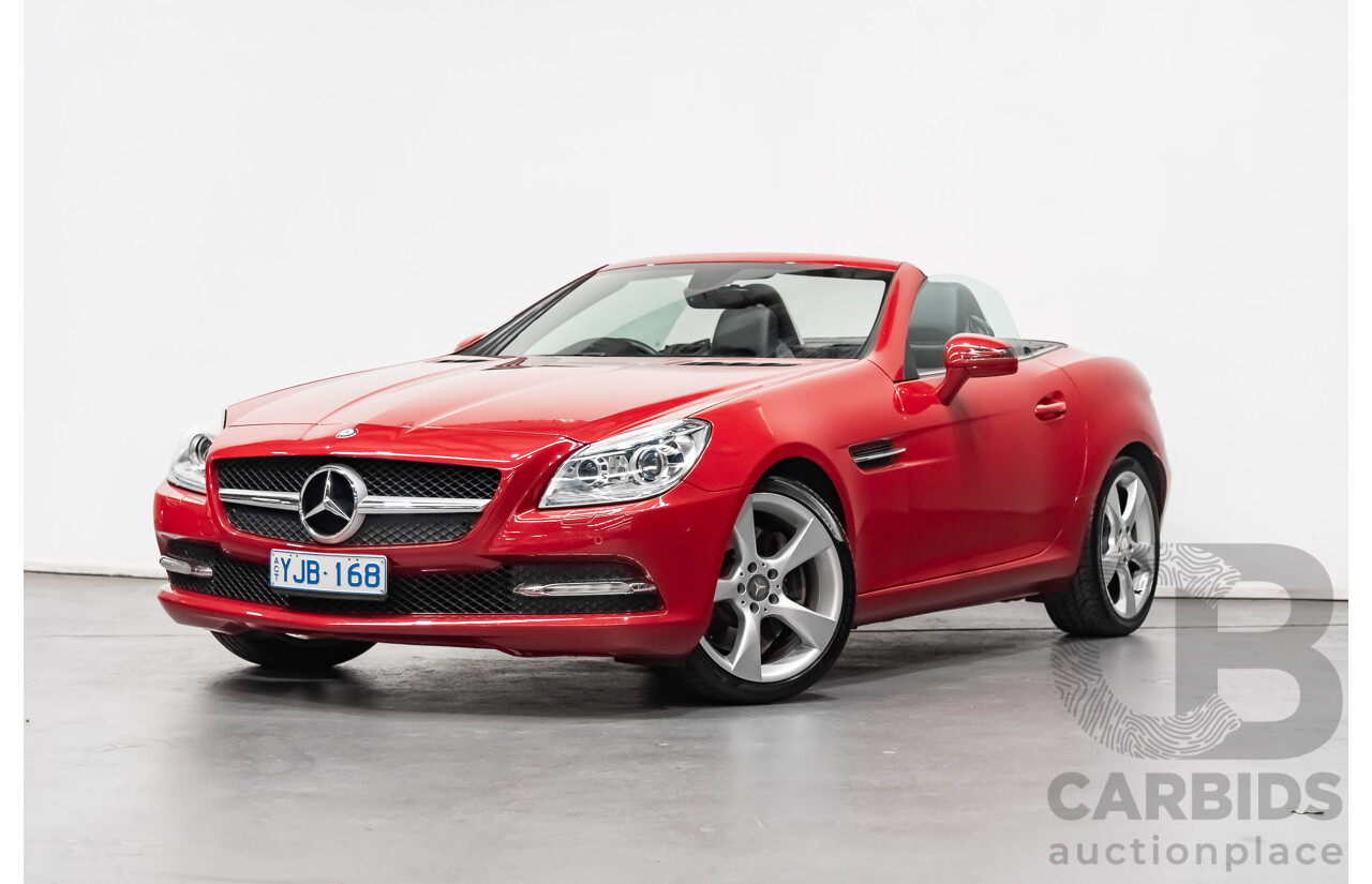 3/2013 Mercedes-Benz SLK 350 R172 MY14 2d Convertible Fire Opal Red 3.5L V6