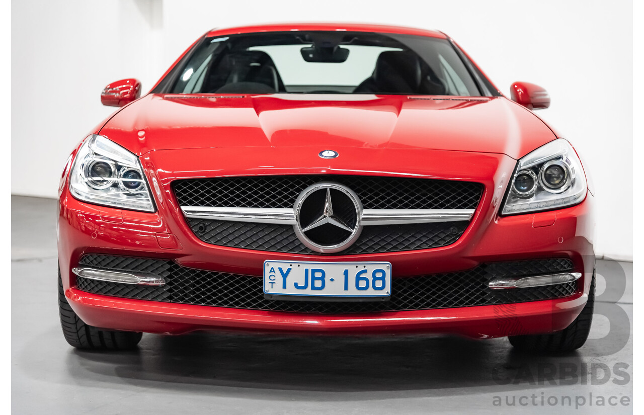 3/2013 Mercedes-Benz SLK 350 R172 MY14 2d Convertible Fire Opal Red 3.5L V6