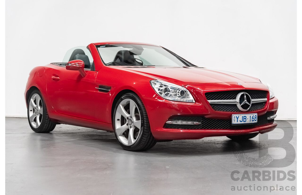 3/2013 Mercedes-Benz SLK 350 R172 MY14 2d Convertible Fire Opal Red 3.5L V6