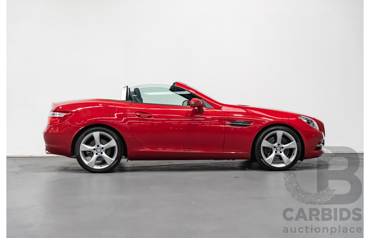 3/2013 Mercedes-Benz SLK 350 R172 MY14 2d Convertible Fire Opal Red 3.5L V6