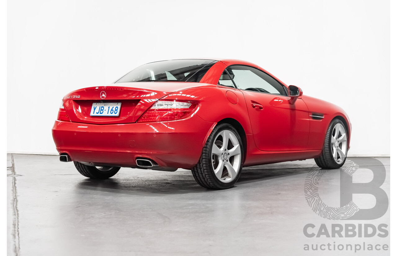 3/2013 Mercedes-Benz SLK 350 R172 MY14 2d Convertible Fire Opal Red 3.5L V6