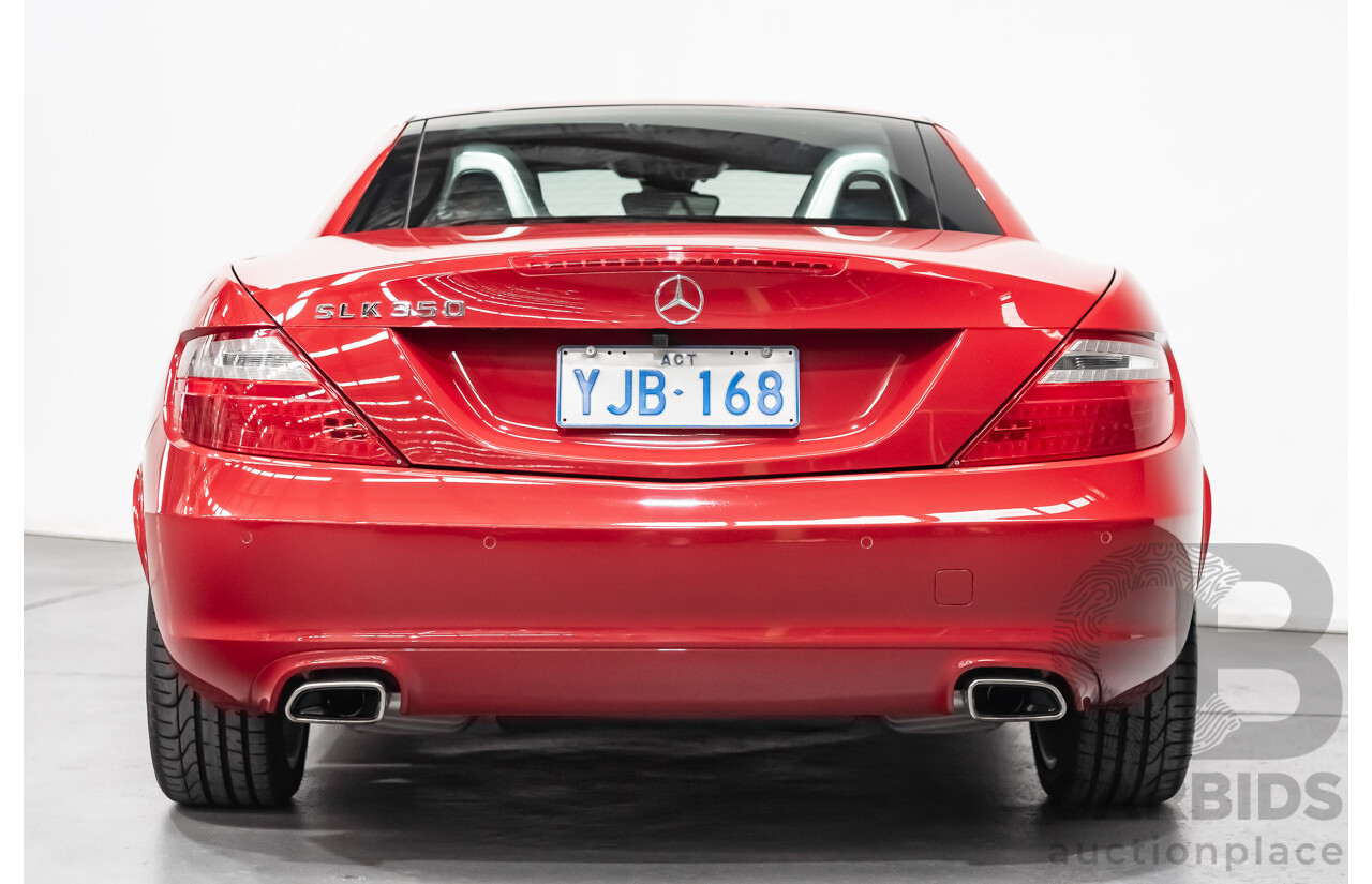 3/2013 Mercedes-Benz SLK 350 R172 MY14 2d Convertible Fire Opal Red 3.5L V6