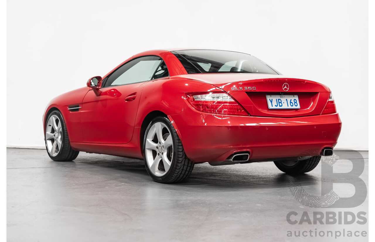 3/2013 Mercedes-Benz SLK 350 R172 MY14 2d Convertible Fire Opal Red 3.5L V6