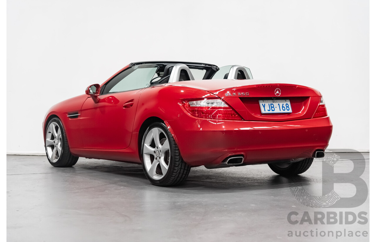 3/2013 Mercedes-Benz SLK 350 R172 MY14 2d Convertible Fire Opal Red 3.5L V6