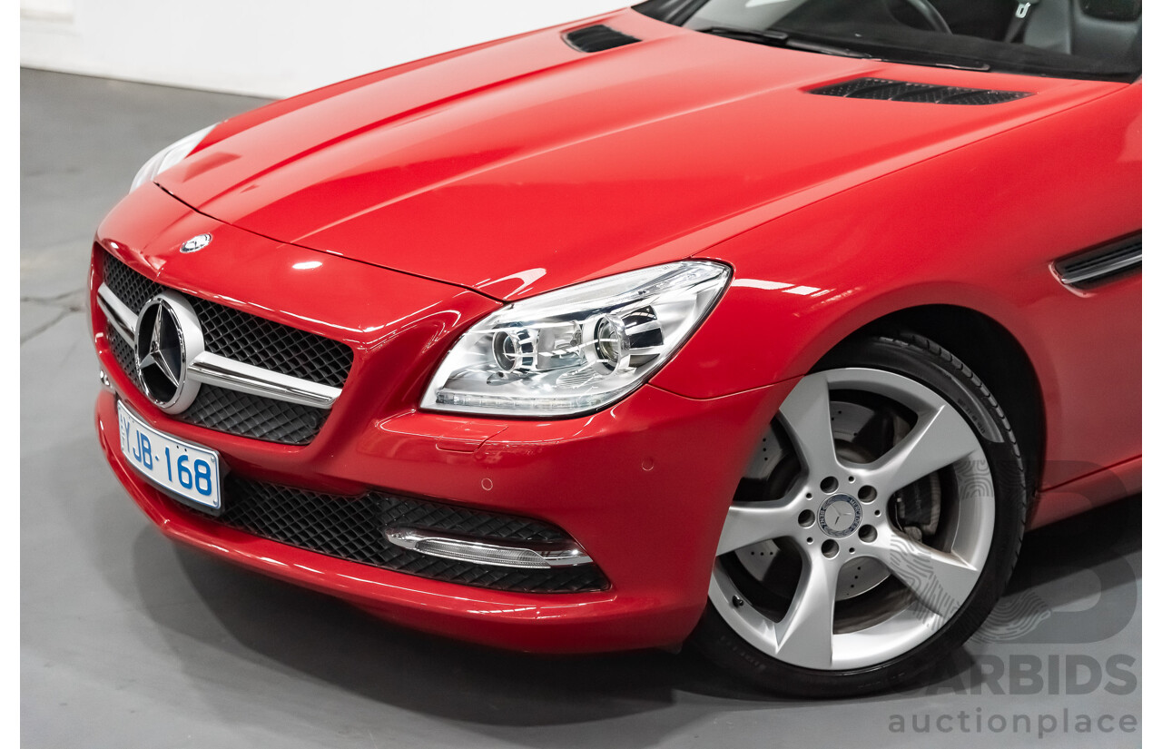 3/2013 Mercedes-Benz SLK 350 R172 MY14 2d Convertible Fire Opal Red 3.5L V6