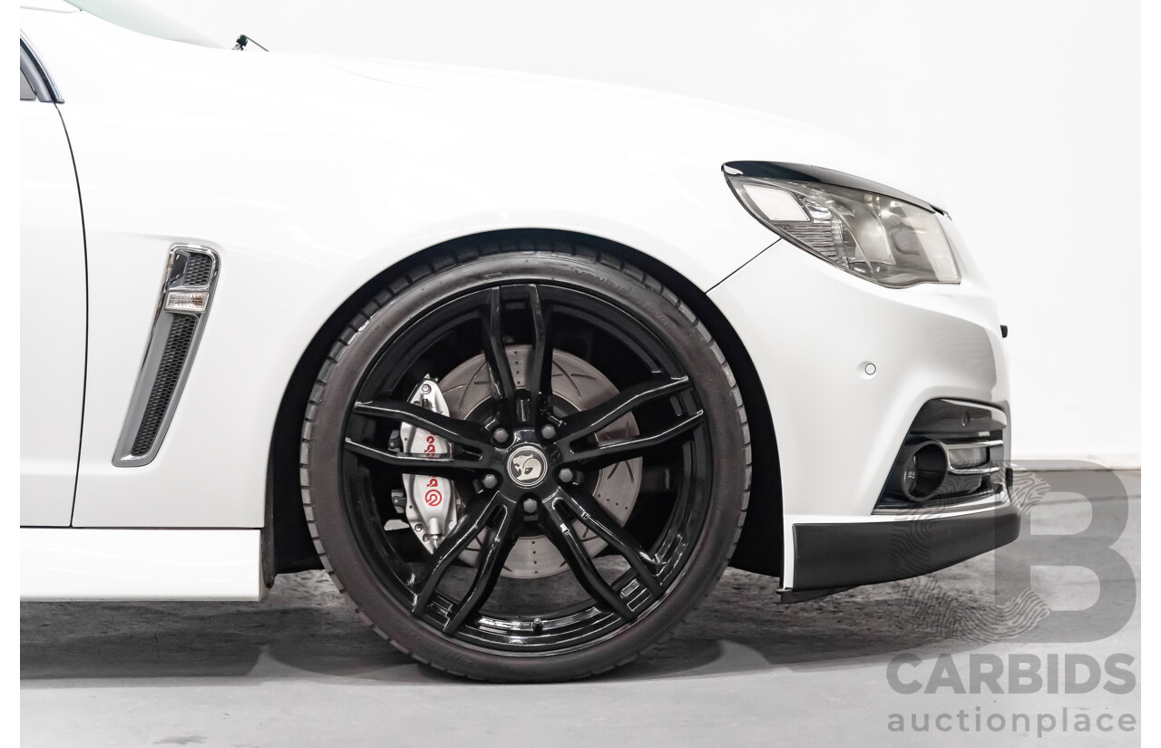 5/2014 Holden Commodore SS-V Redline VF 4d Sedan White 6.0L V8