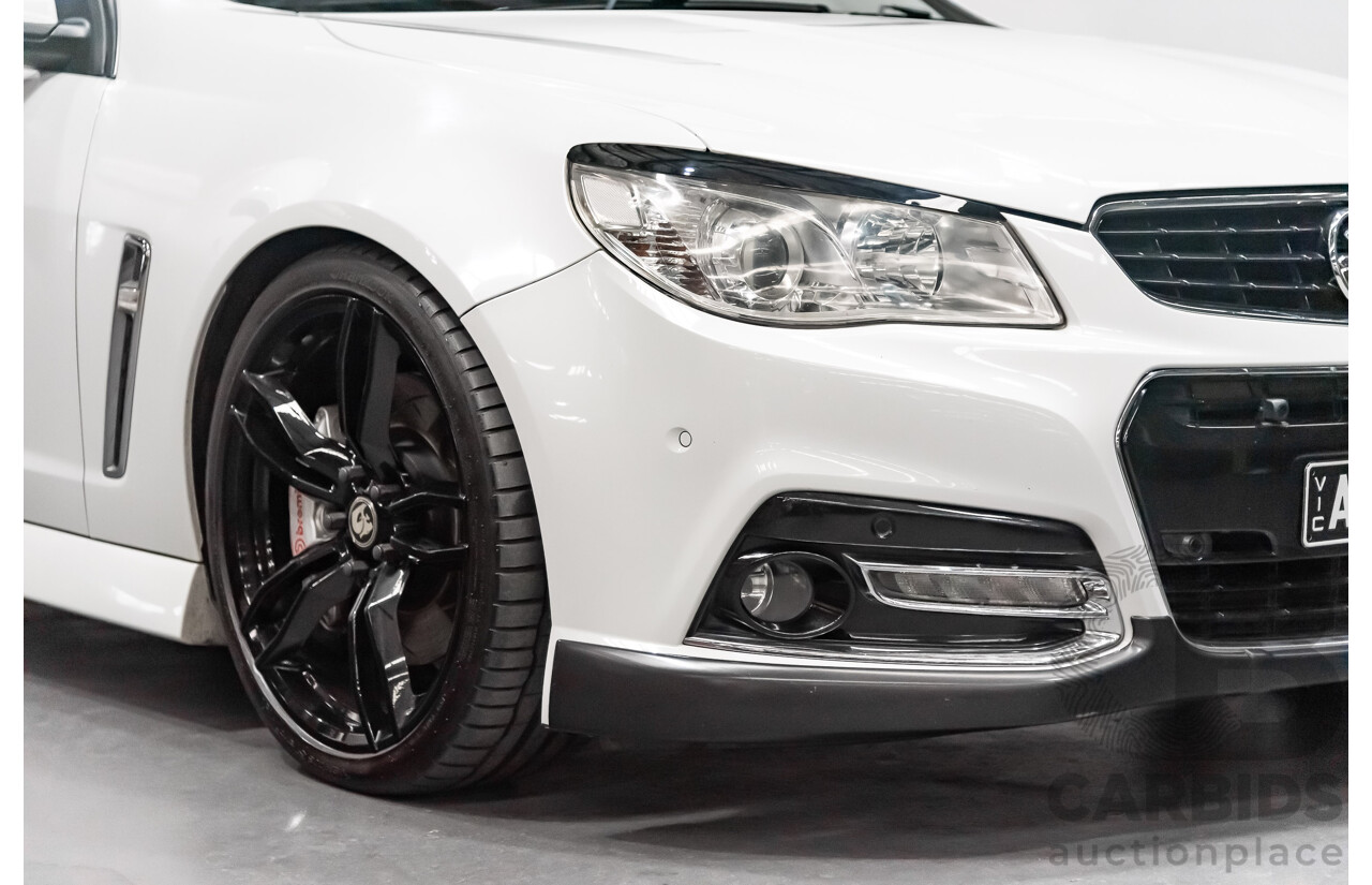 5/2014 Holden Commodore SS-V Redline VF 4d Sedan White 6.0L V8