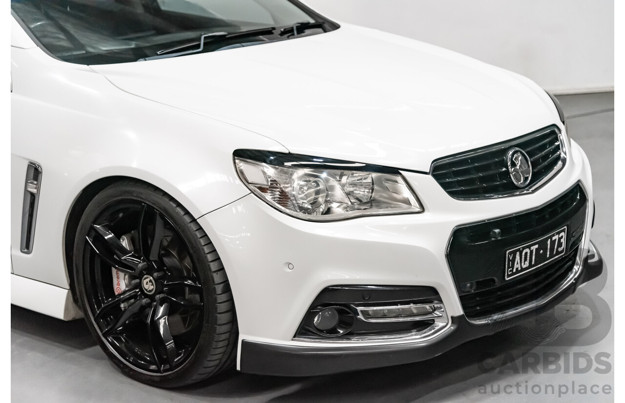 5/2014 Holden Commodore SS-V Redline VF 4d Sedan White 6.0L V8