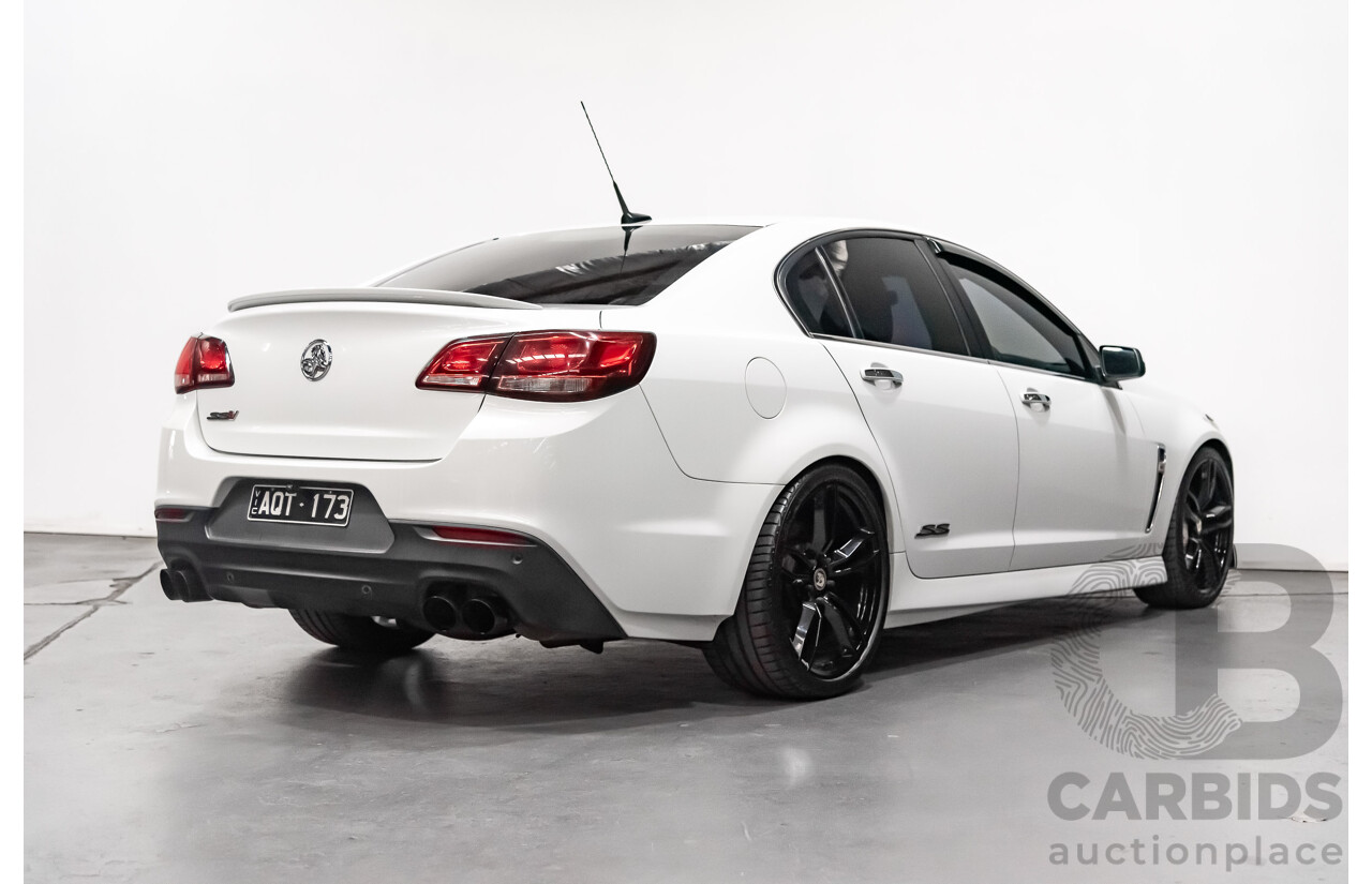 5/2014 Holden Commodore SS-V Redline VF 4d Sedan White 6.0L V8