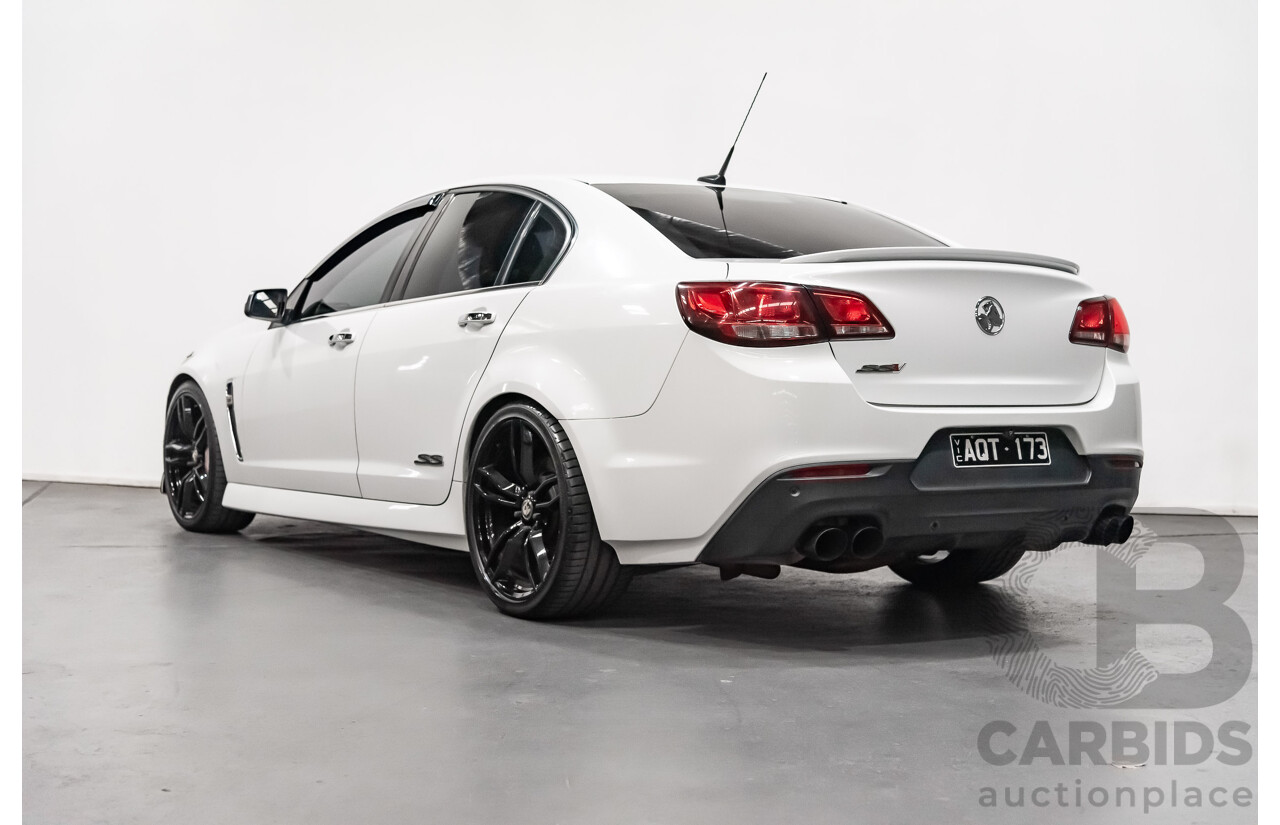 5/2014 Holden Commodore SS-V Redline VF 4d Sedan White 6.0L V8