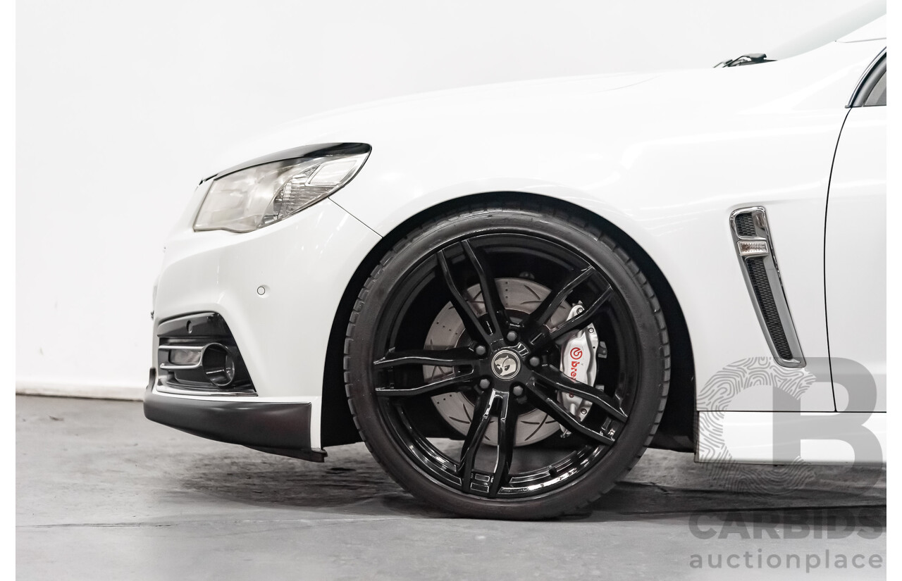 5/2014 Holden Commodore SS-V Redline VF 4d Sedan White 6.0L V8