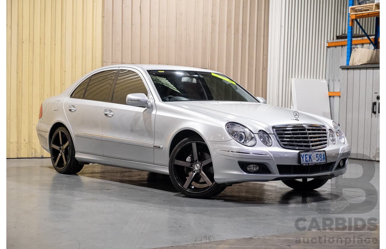 9/2006 Mercedes-Benz E350 Elegance W211 MY07 UPGRADE 4d Sedan Silver V6 3.5L