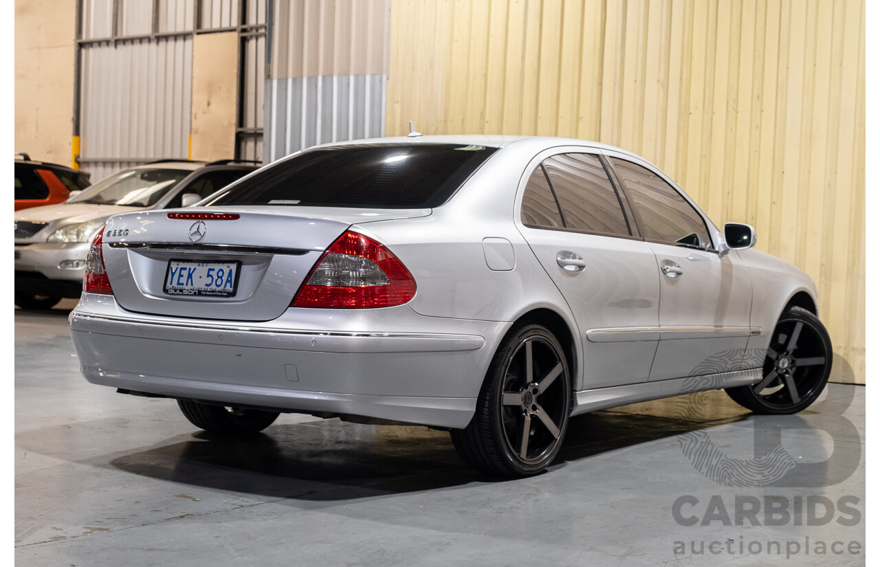 9/2006 Mercedes-Benz E350 Elegance W211 MY07 UPGRADE 4d Sedan Silver V6 3.5L