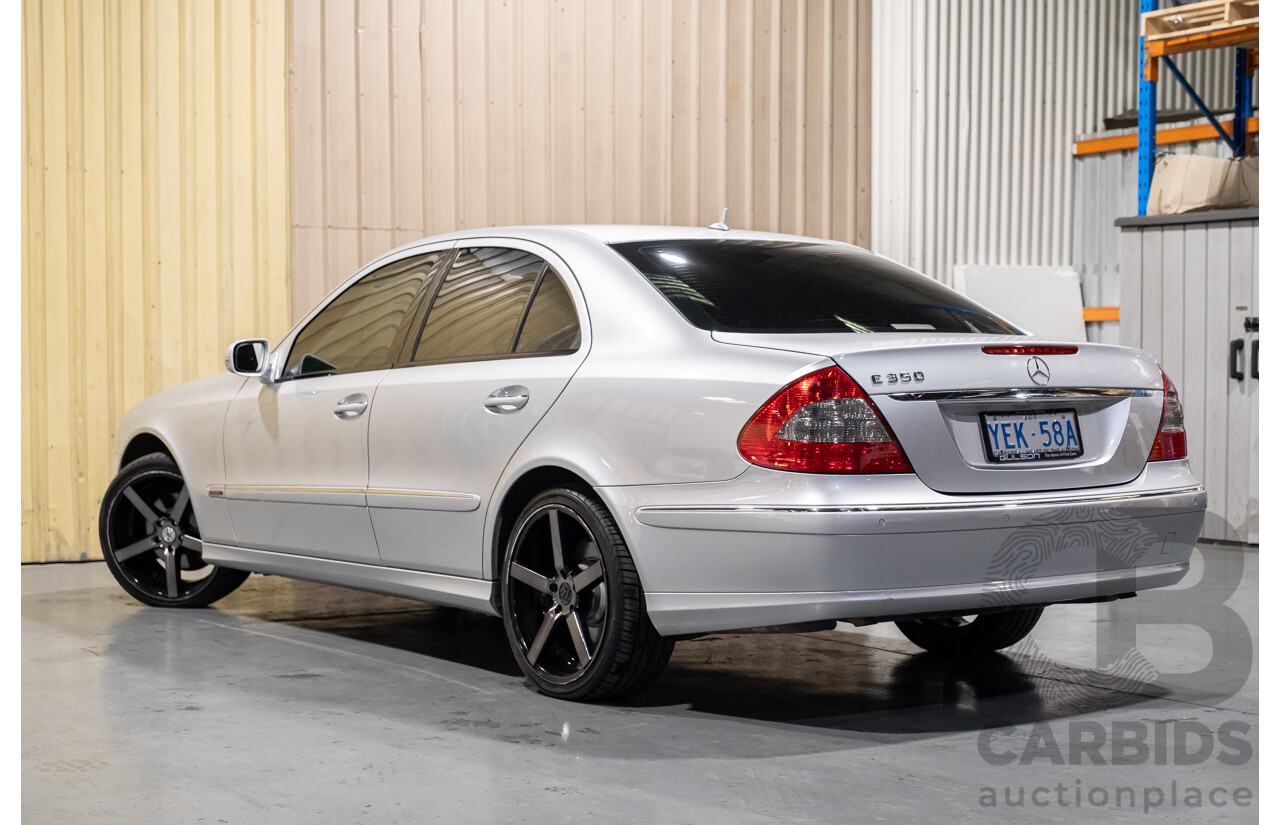 9/2006 Mercedes-Benz E350 Elegance W211 MY07 UPGRADE 4d Sedan Silver V6 3.5L