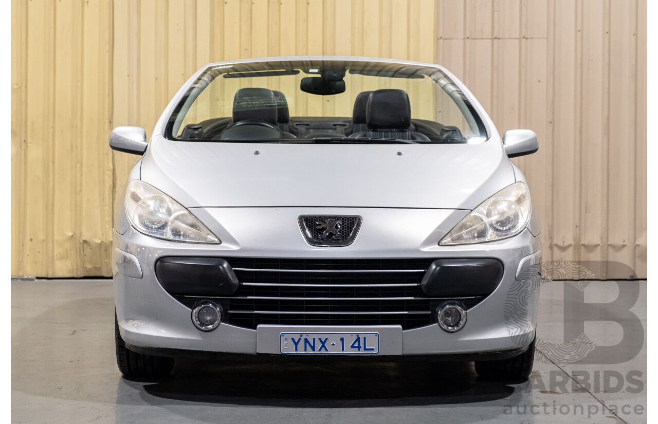 2/2009 Peugeot 307 CC Dynamic MY06 UPGRADE 2d Cabriolet Silver 2.0L