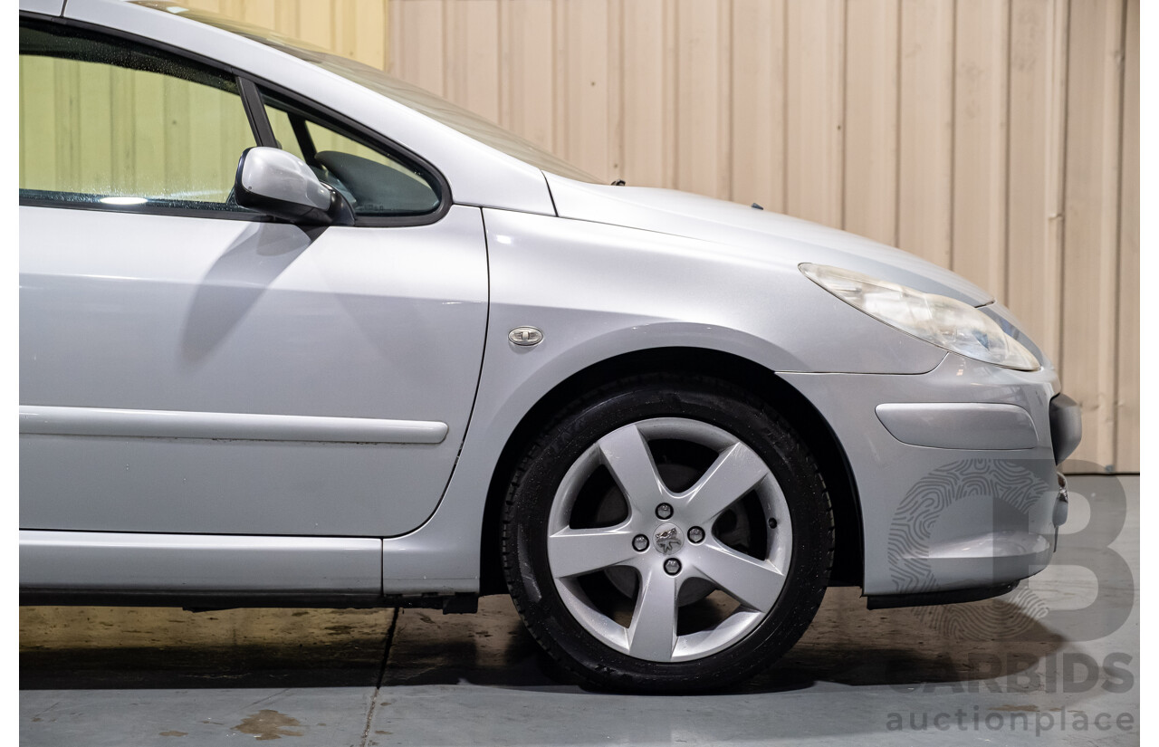 2/2009 Peugeot 307 CC Dynamic MY06 UPGRADE 2d Cabriolet Silver 2.0L