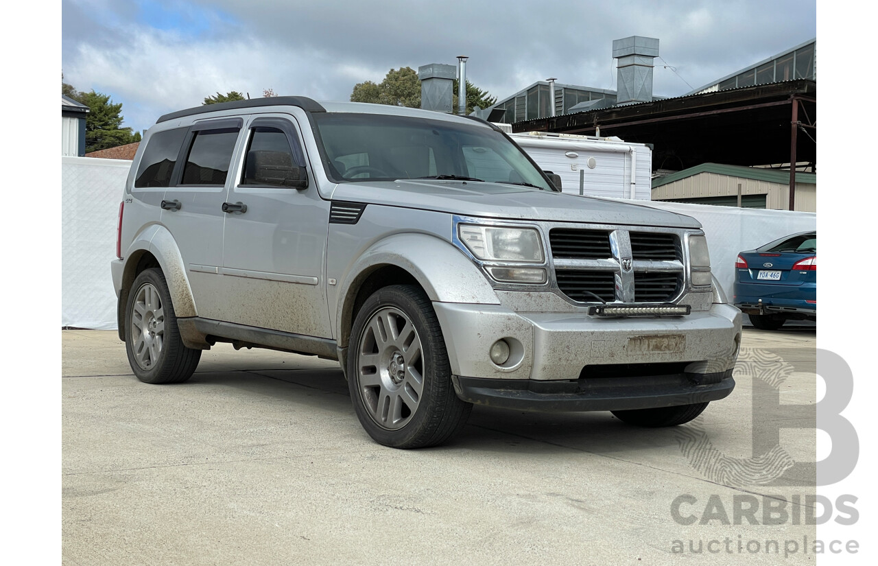 4/2009 Dodge Nitro SX KA MY08 4d Wagon Silver 3.7L