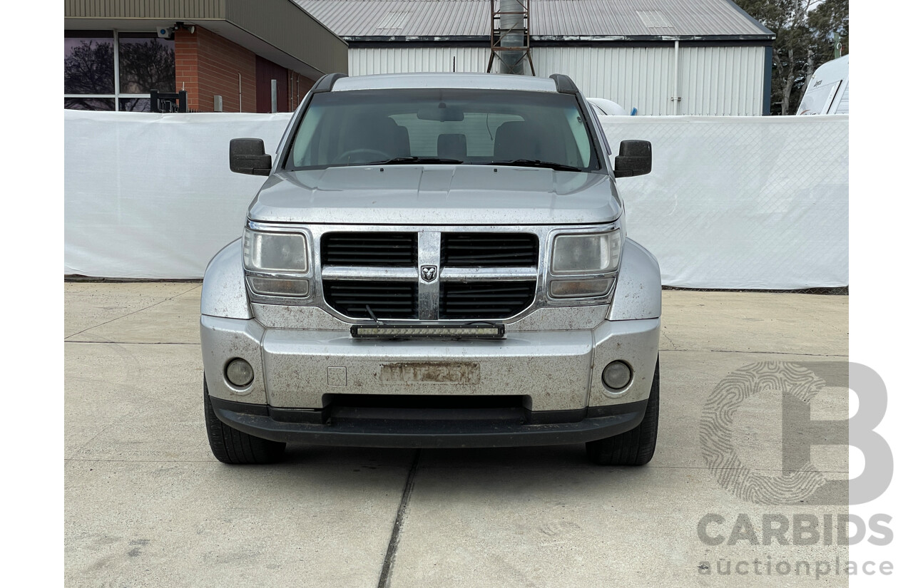 4/2009 Dodge Nitro SX KA MY08 4d Wagon Silver 3.7L