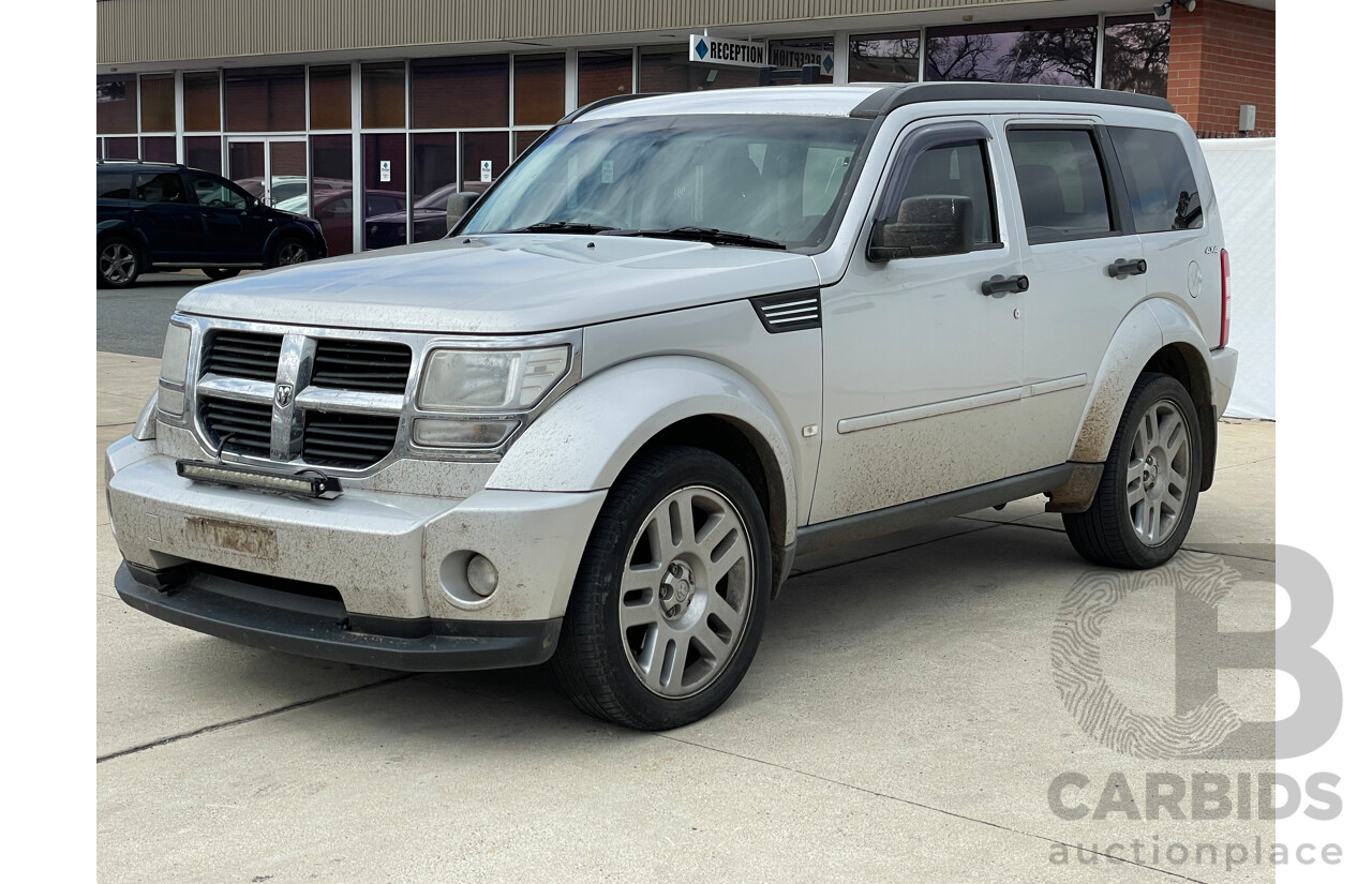 4/2009 Dodge Nitro SX KA MY08 4d Wagon Silver 3.7L