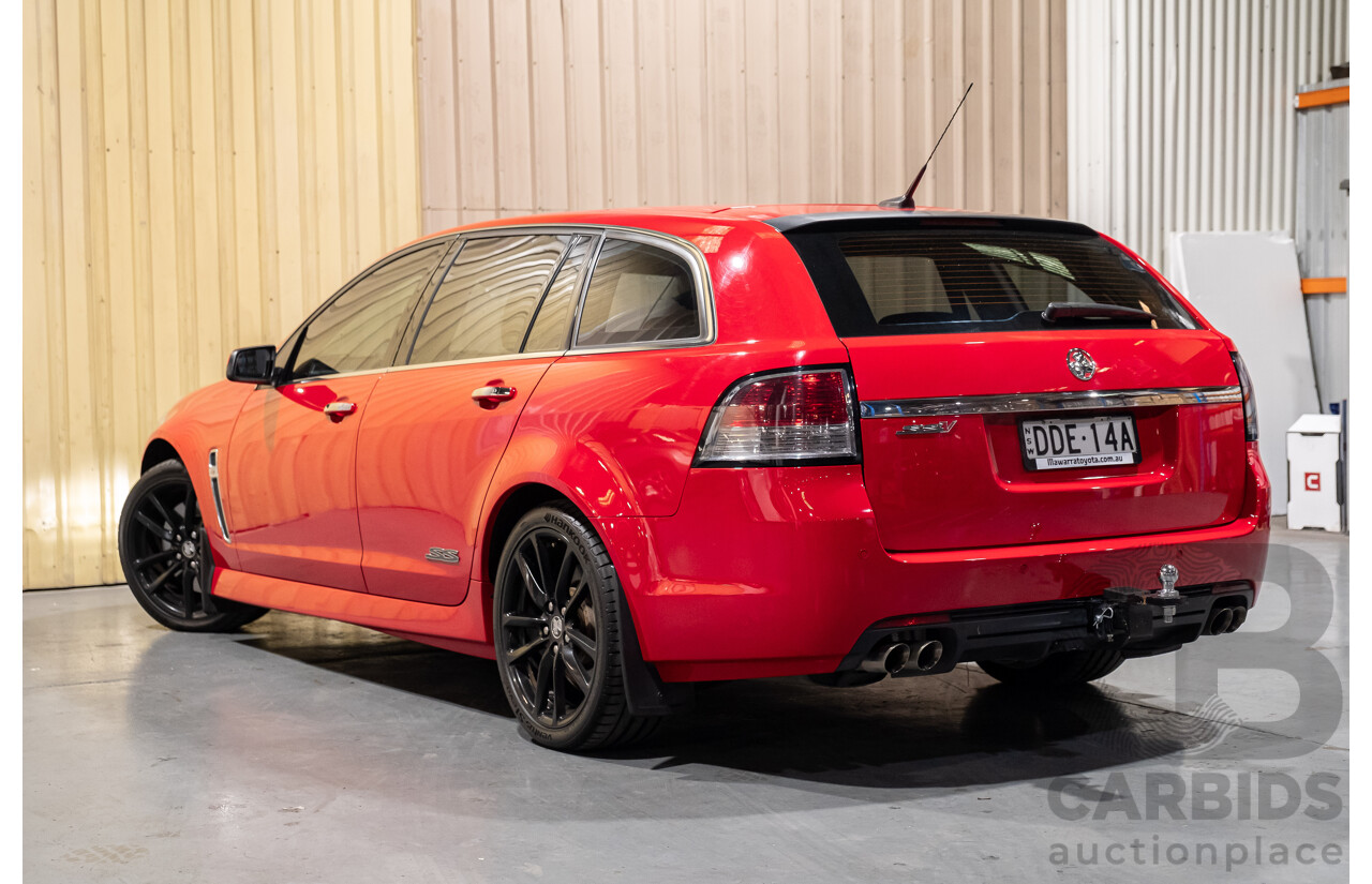 1/2014 Holden Commodore SS-V Redline VF 4d Sportwagon Red V8 6.0L