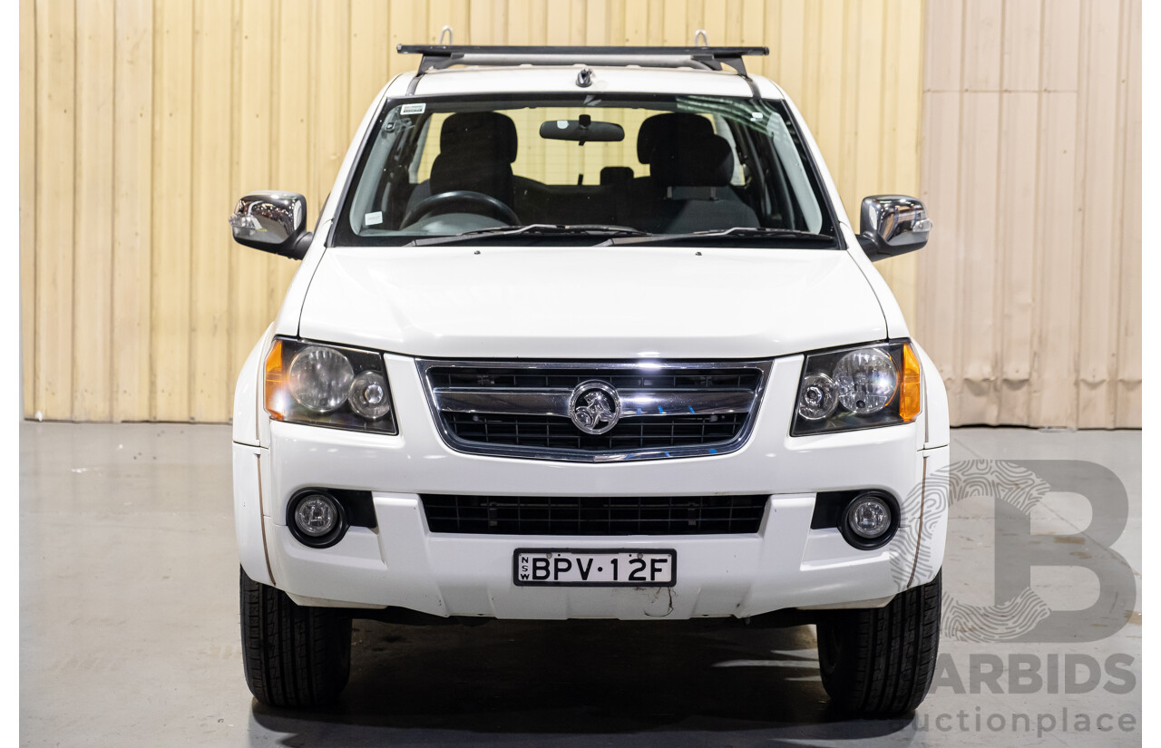 6/2010 Holden Colorado LT-R (4x2) RC MY10.5 Crew Cab P/Up White V6 3.6L