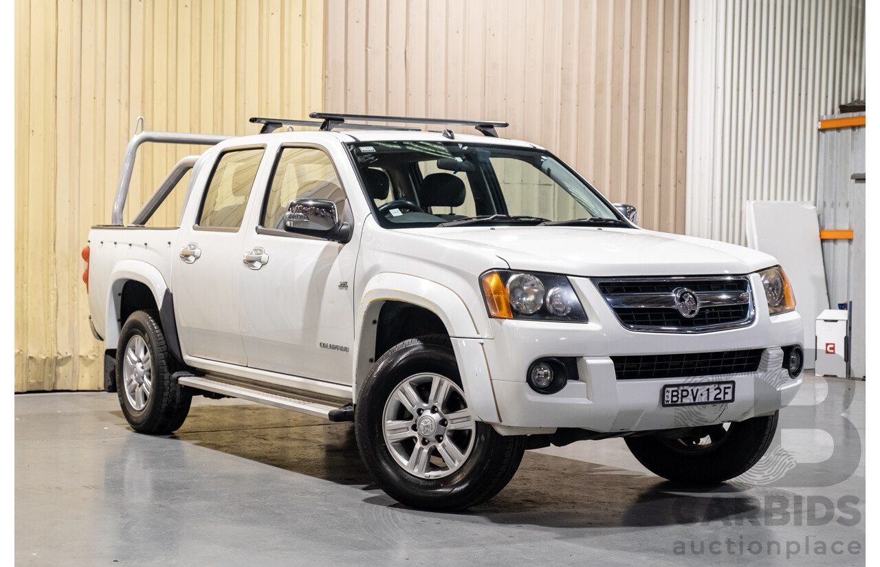 6/2010 Holden Colorado LT-R (4x2) RC MY10.5 Crew Cab P/Up White V6 3.6L