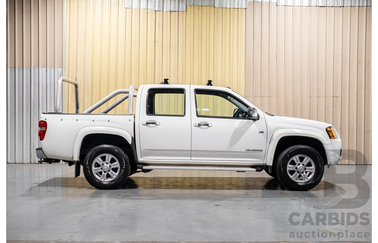 6/2010 Holden Colorado LT-R (4x2) RC MY10.5 Crew Cab P/Up White V6 3.6L