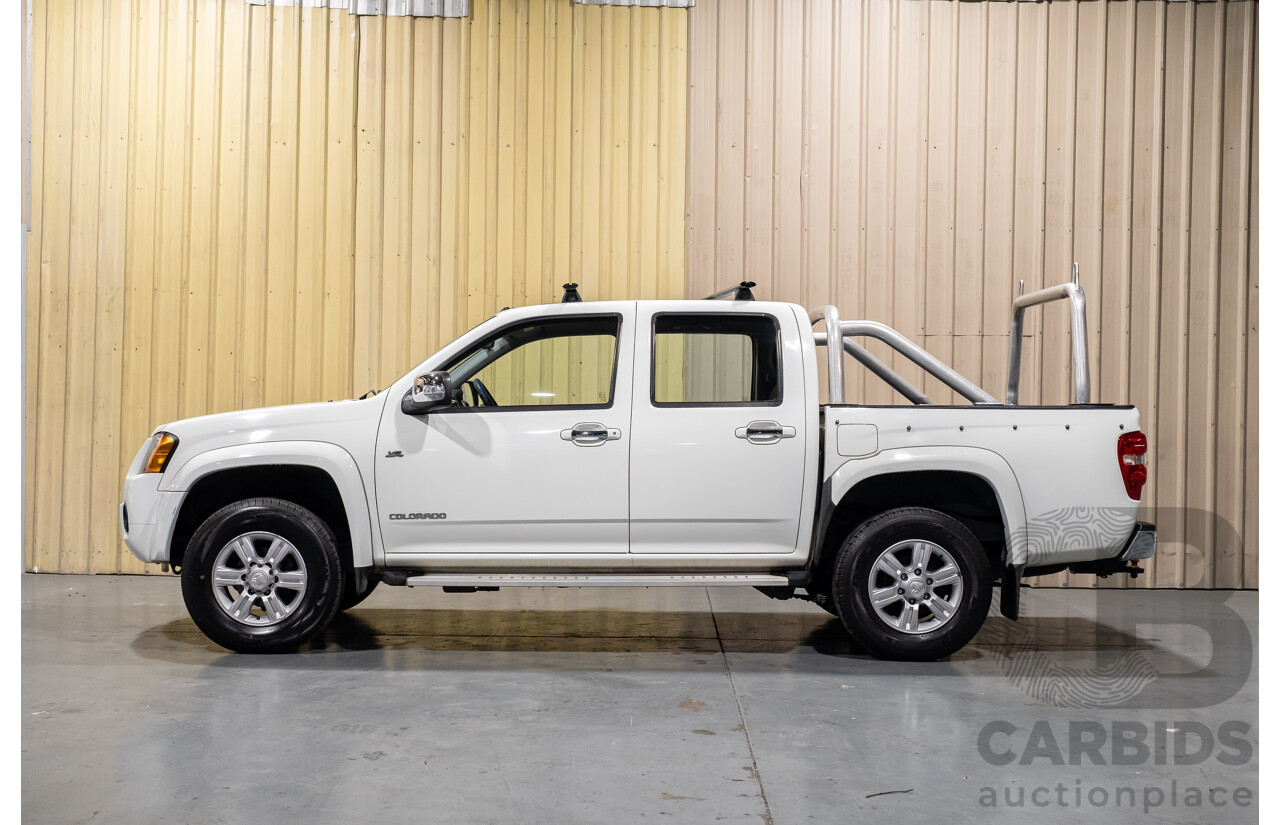 6/2010 Holden Colorado LT-R (4x2) RC MY10.5 Crew Cab P/Up White V6 3.6L