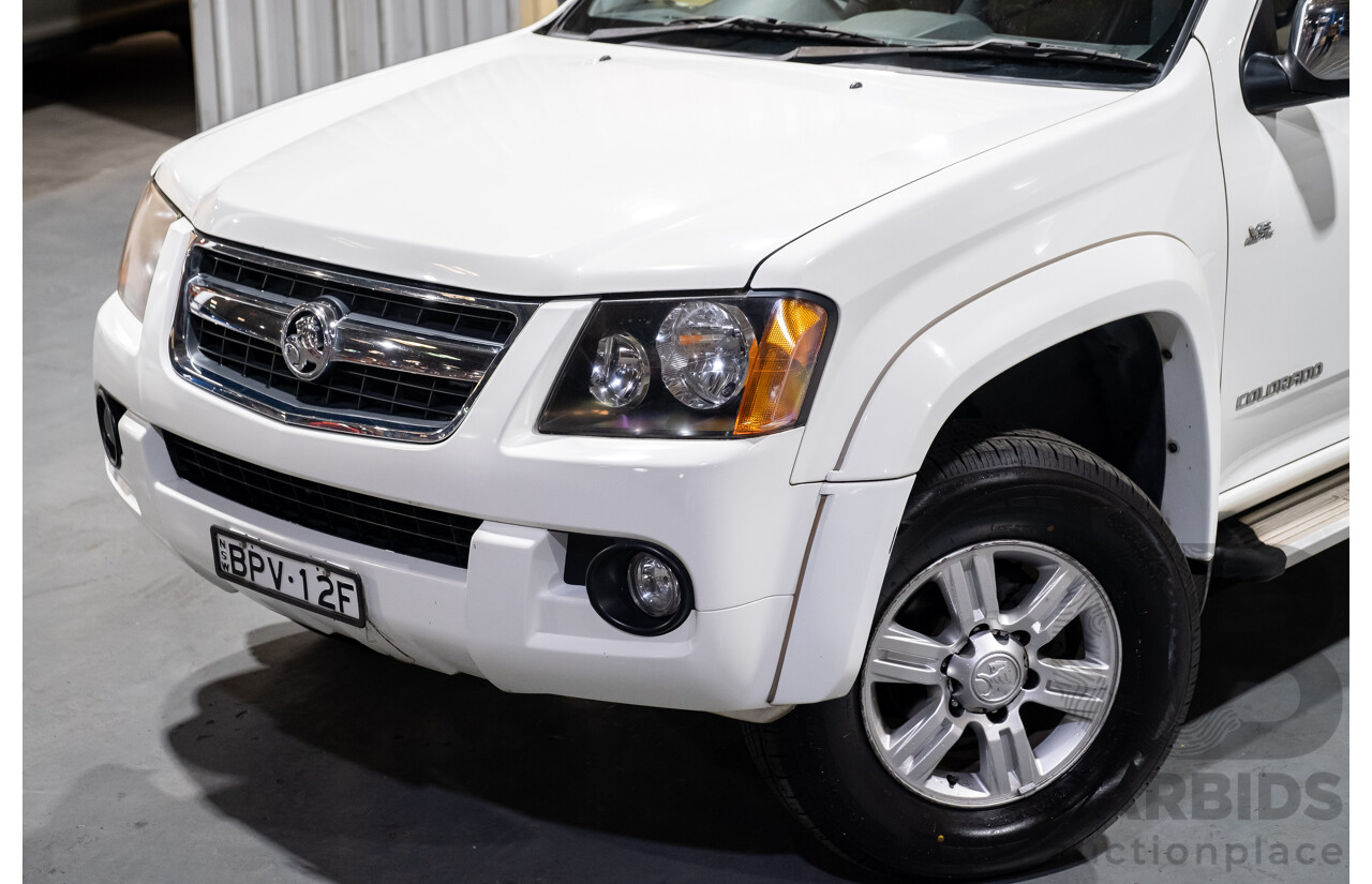 6/2010 Holden Colorado LT-R (4x2) RC MY10.5 Crew Cab P/Up White V6 3.6L