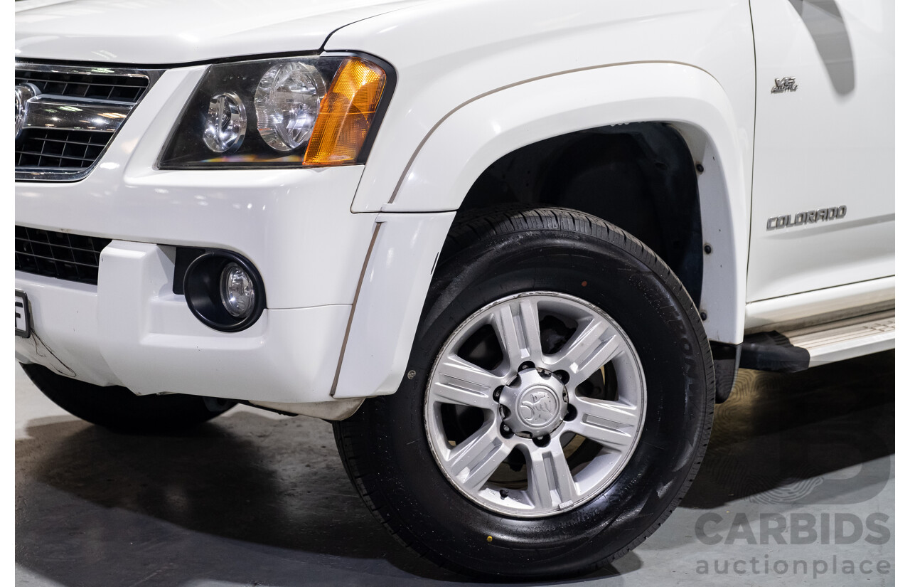 6/2010 Holden Colorado LT-R (4x2) RC MY10.5 Crew Cab P/Up White V6 3.6L