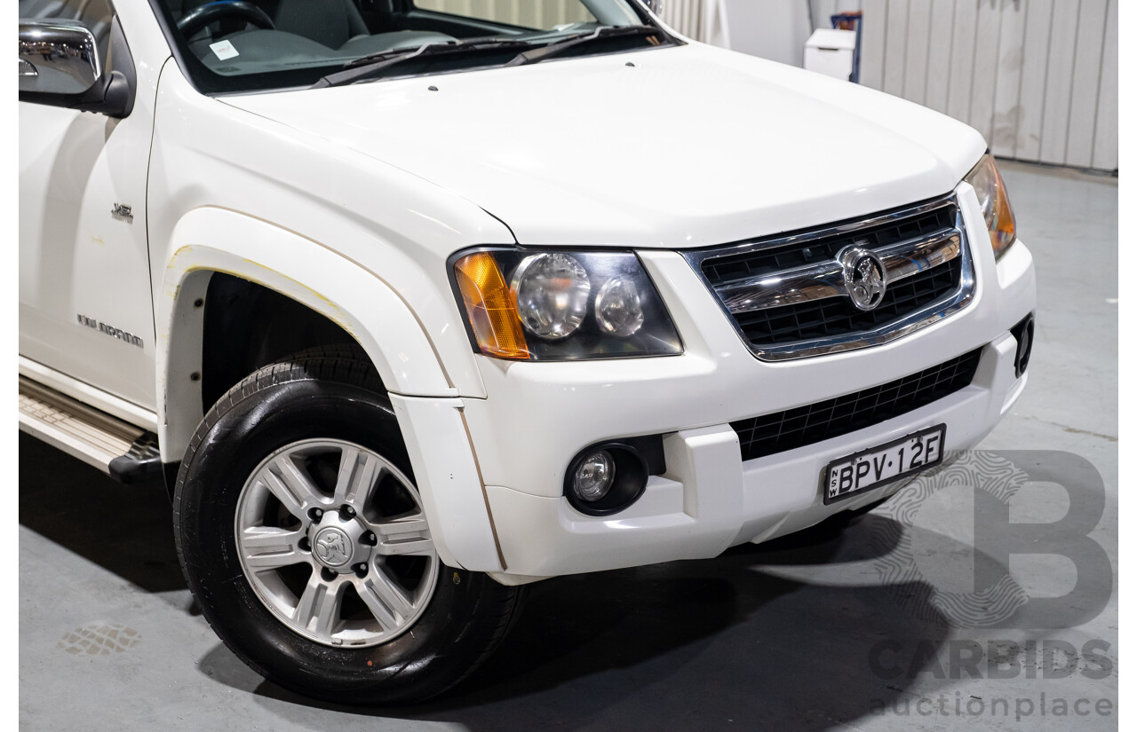 6/2010 Holden Colorado LT-R (4x2) RC MY10.5 Crew Cab P/Up White V6 3.6L