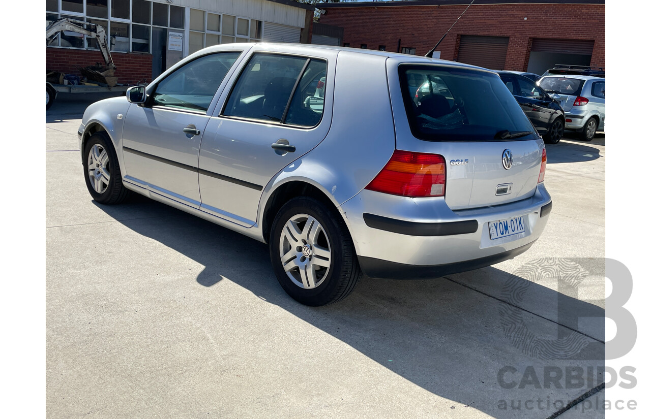 2/2003 Volkswagen Golf 1.6 Generation  5d Hatchback Silver 1.6L