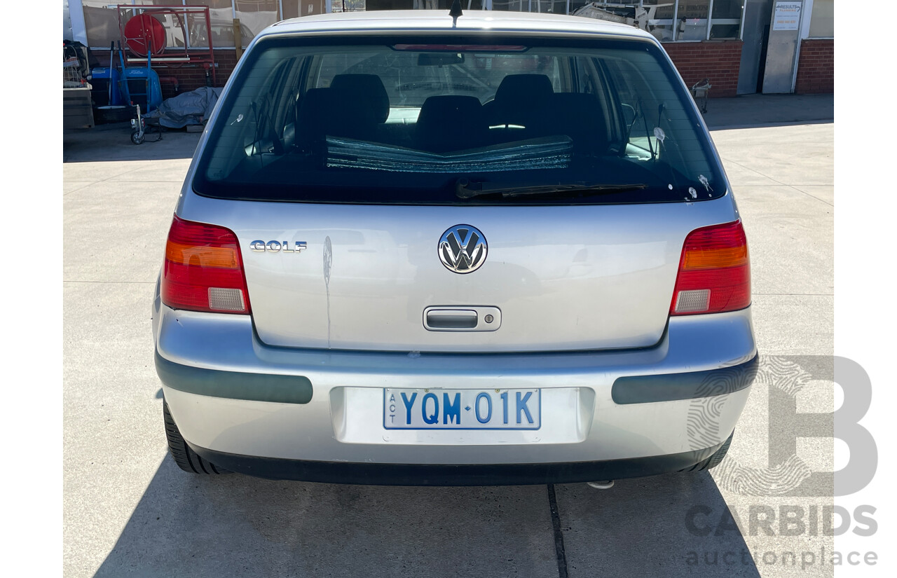 2/2003 Volkswagen Golf 1.6 Generation  5d Hatchback Silver 1.6L