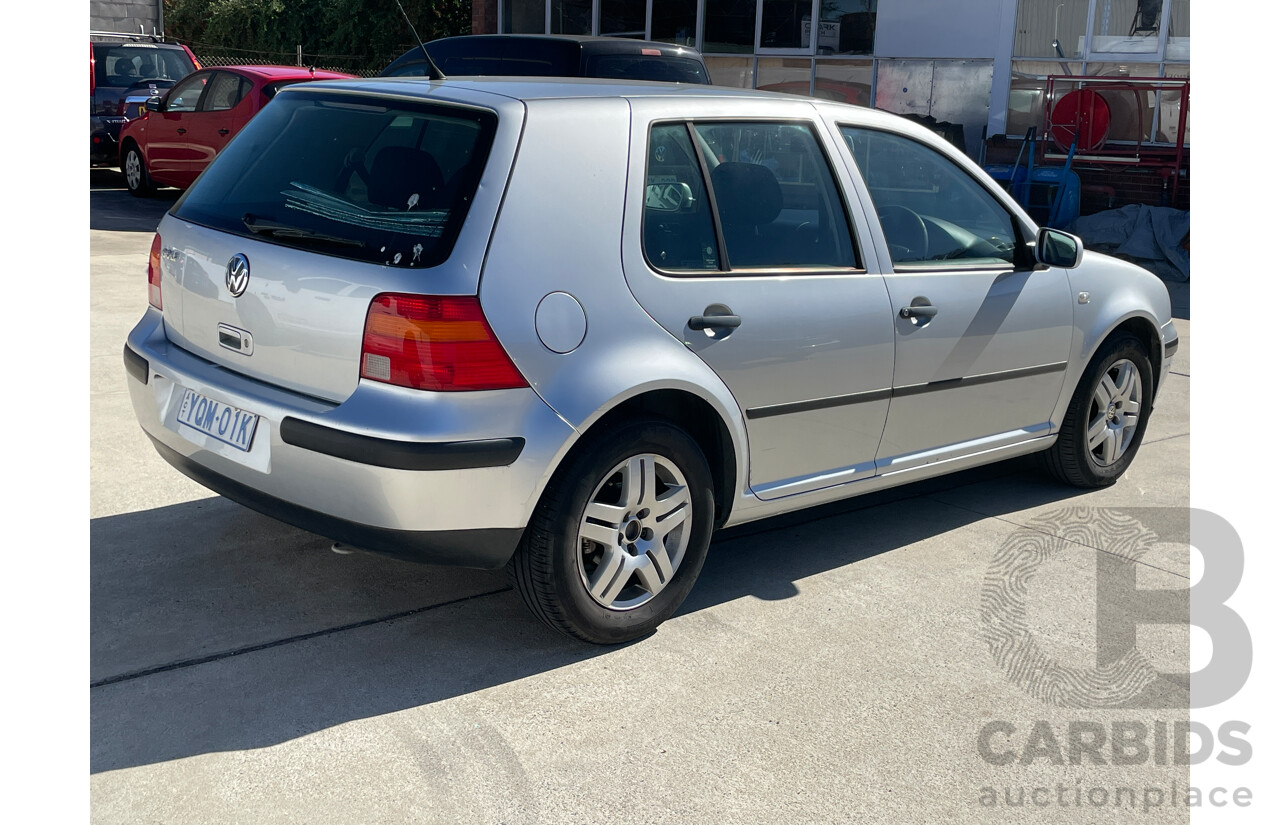 2/2003 Volkswagen Golf 1.6 Generation  5d Hatchback Silver 1.6L