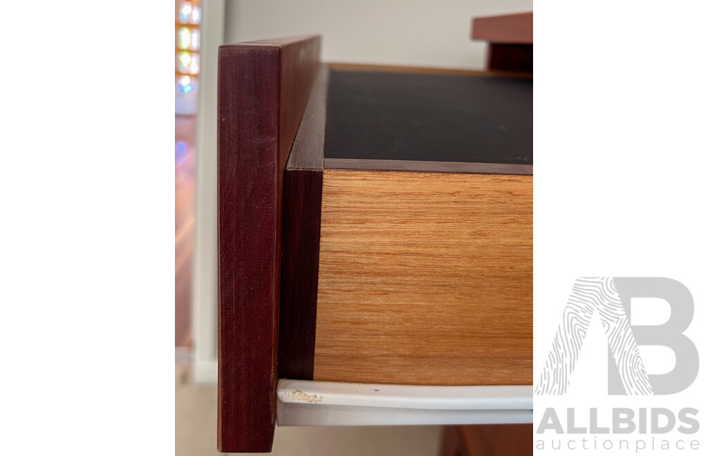 Stunning Solid Recycled Jarrah Bespoke Entertainment Unit