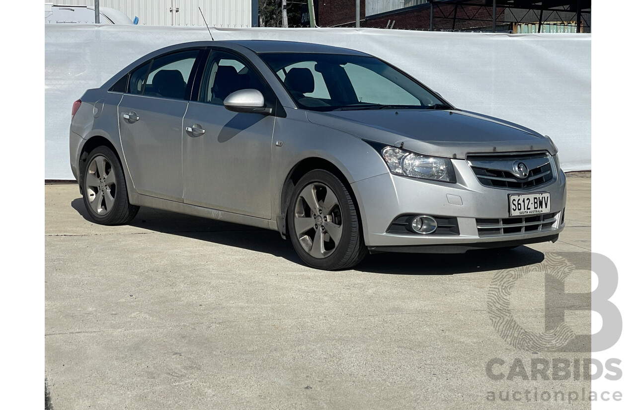 10/2010 Holden Cruze CDX JG 4d Sedan Silver 1.8L