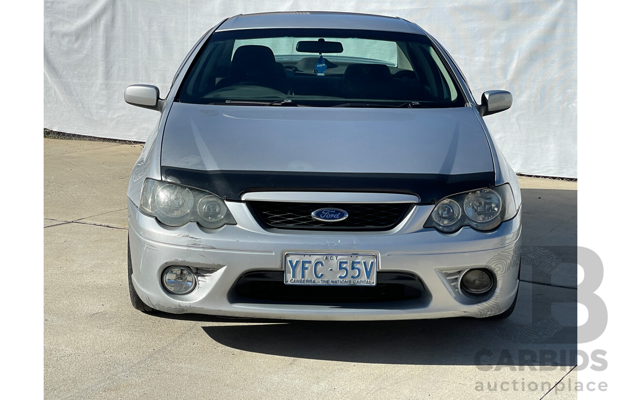 12/2005 Ford Falcon XR6 BF 4d Sedan Silver 4.0L