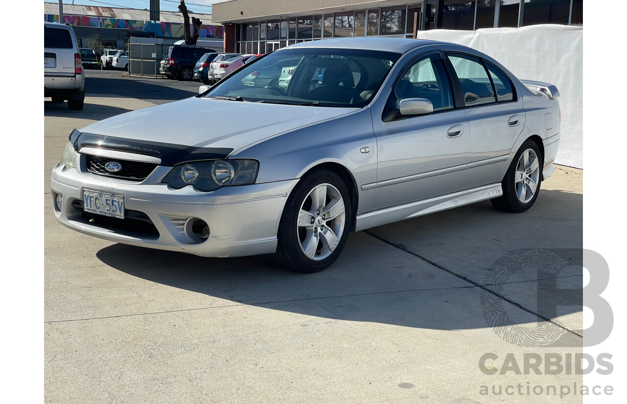 12/2005 Ford Falcon XR6 BF 4d Sedan Silver 4.0L