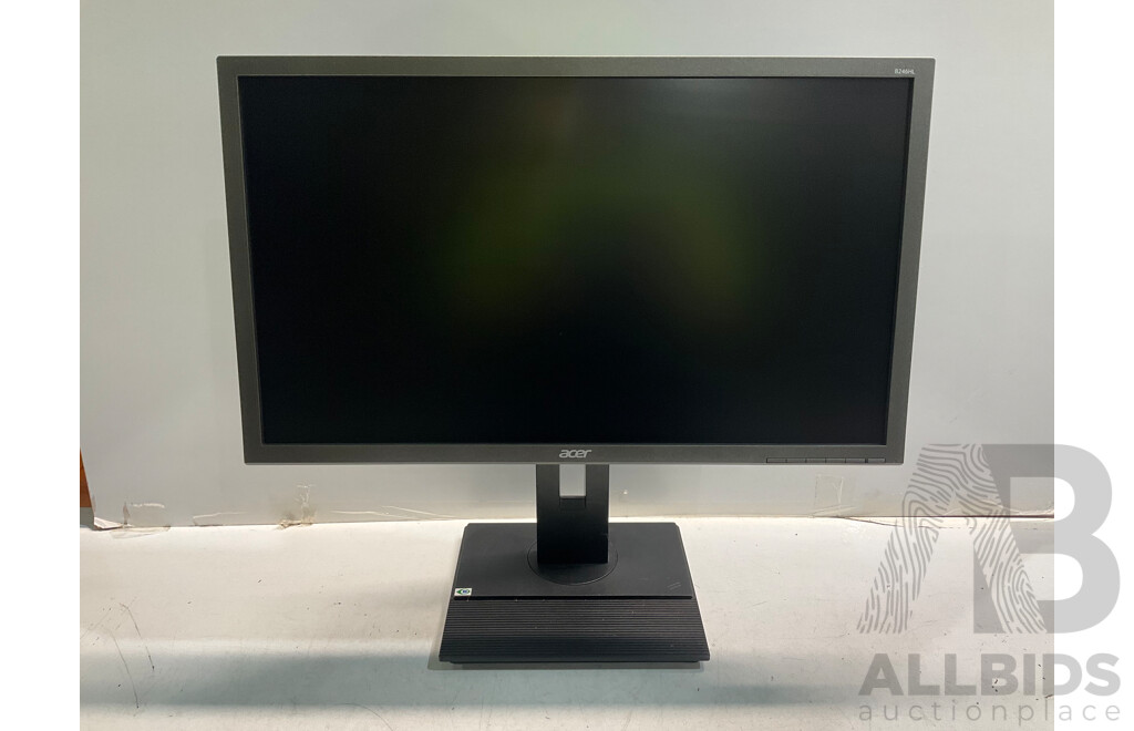 ACER (B246HL) Widescreen LCD Monitor - Estimated ORP $399.95