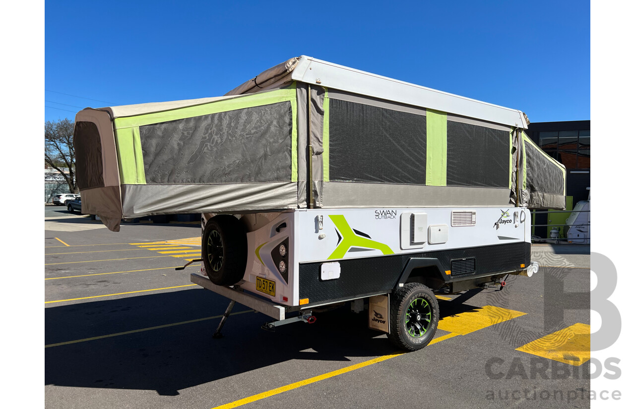 07/2017 Jayco Swan Outback Pop Top Offroad Caravan