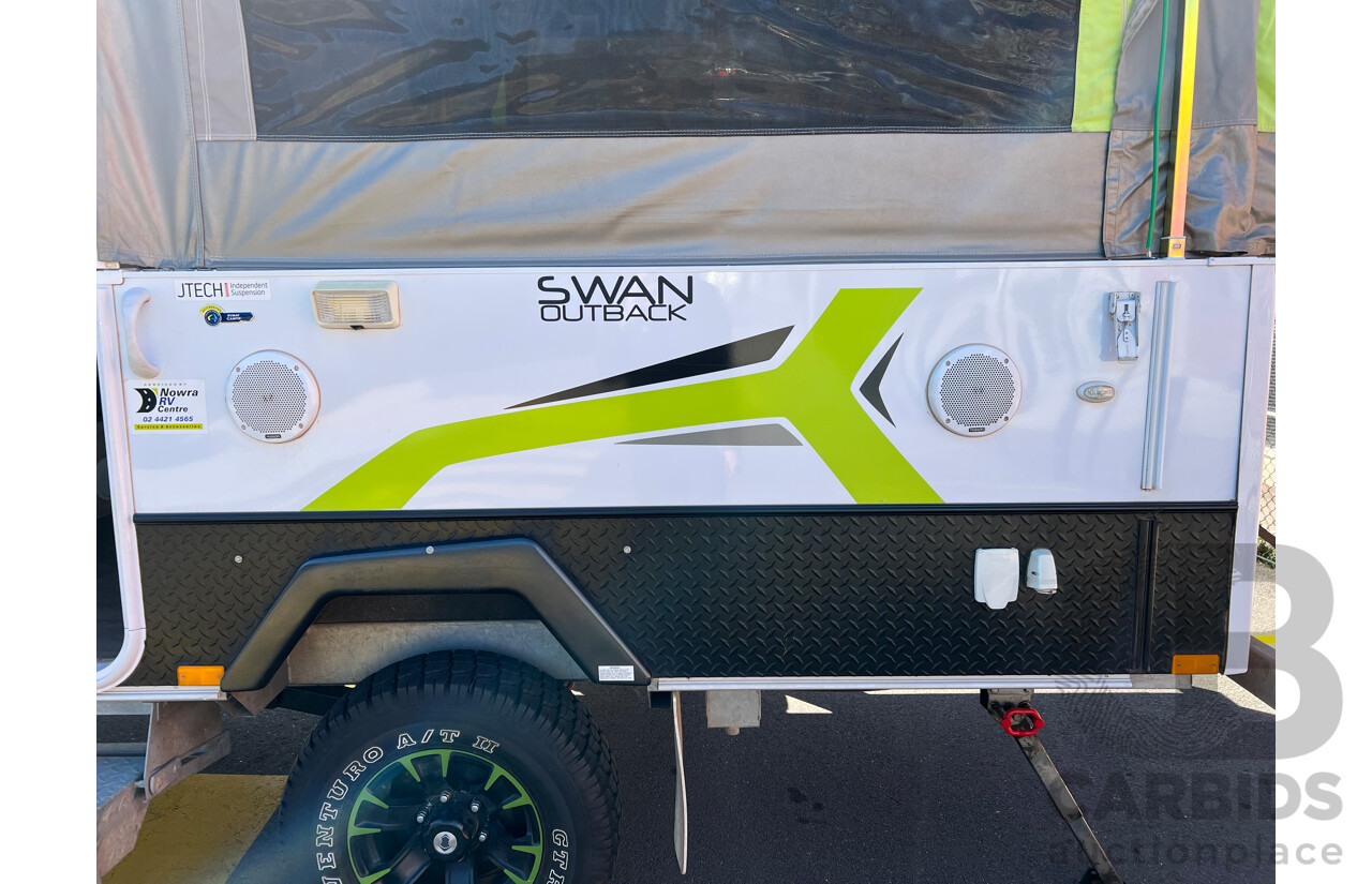 07/2017 Jayco Swan Outback Pop Top Offroad Caravan