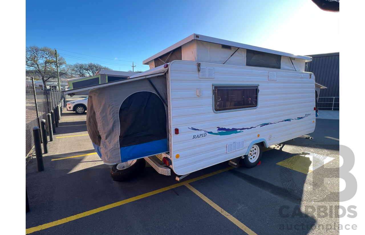 06/2003 Windsor Rapid Pop Top Caravan